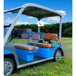 Yamaha G31E golfkocsi hátsó kapaszkodó