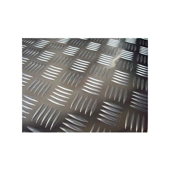 Alumínium lemez, cseppmintás quintett 5754 / H114, 2 x 1000 x 2000 mm
