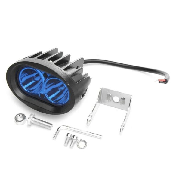 Targonca LED biztonsági lámpa, kék, 10-48V DC, 20W