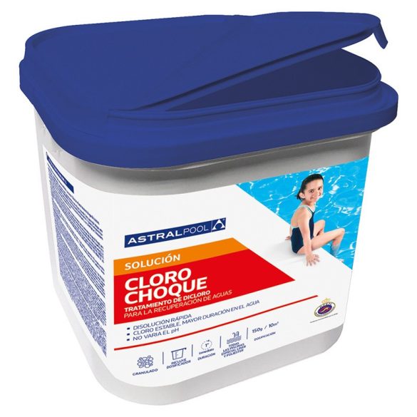 Astralpool klór granulátum - 5kg