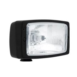 Golfkocsi lámpa, fényszóró, szögletes, helyzetjelzővel