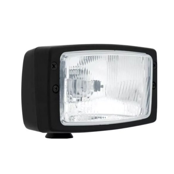 Golfkocsi lámpa, fényszóró, szögletes, helyzetjelzővel