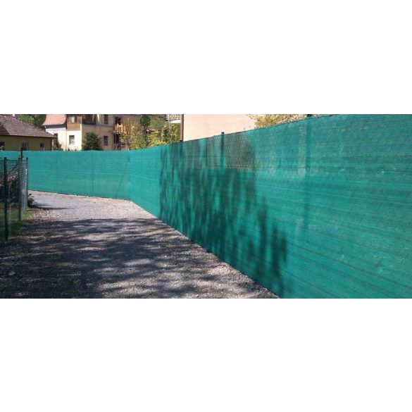 Rachel Árnyékoló háló, kerítésre, ULTRALIGHTTEX, 6 x 50m, 30%-os takarás, zöld
