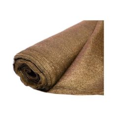   Árnyékoló háló medence fölé, kerítésre, BROWNTEX  1x50 m barna 90%-os takarás
