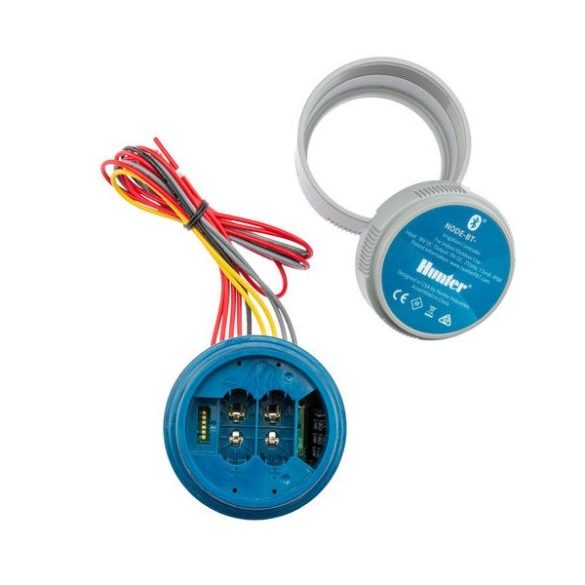 HUNTER Bluetooth vezérlő NODE-BT-100 - elemes, szolenoiddal, mágnesszelep nélkül, 1 körös, kültéri