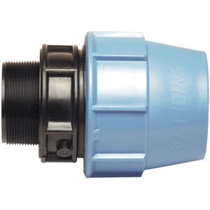 KPE átmenet KM 20mm x 3/4" - Külső menetes KPE átmenet KM 20mm x 3/4" - Külső menetes