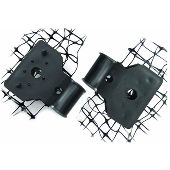 Árnyékoló háló rögzítő csipesz - klipsz, Fast,clip mesh/nets szürke  - 10 db /csomag