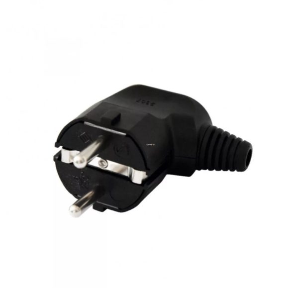 Földelt dugvilla oldalsó kábelbevezetéssel