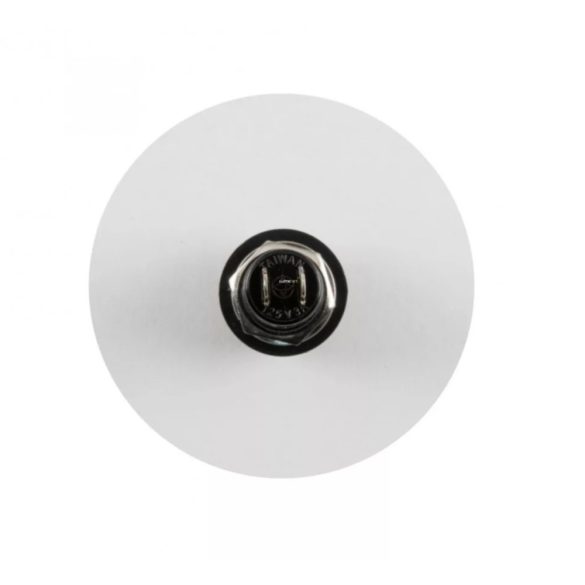 Nyomógomb, 125V/3A - 250V/1A, fekete