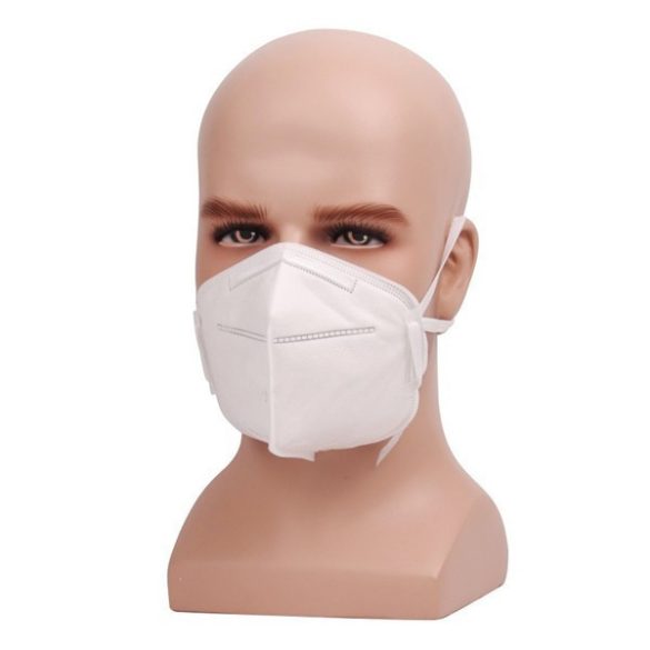 FFP2 / KN95 prémium szájmaszk, légzésvédő maszk, fehér