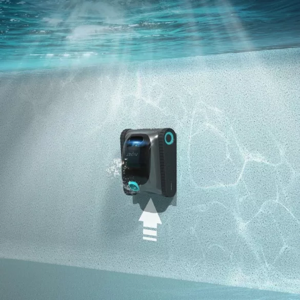 Aiper Scuba S1 akkumulátoros medencetisztító robot, 150 m2, 265 l/perc, szűrőkosár: 3,5 l