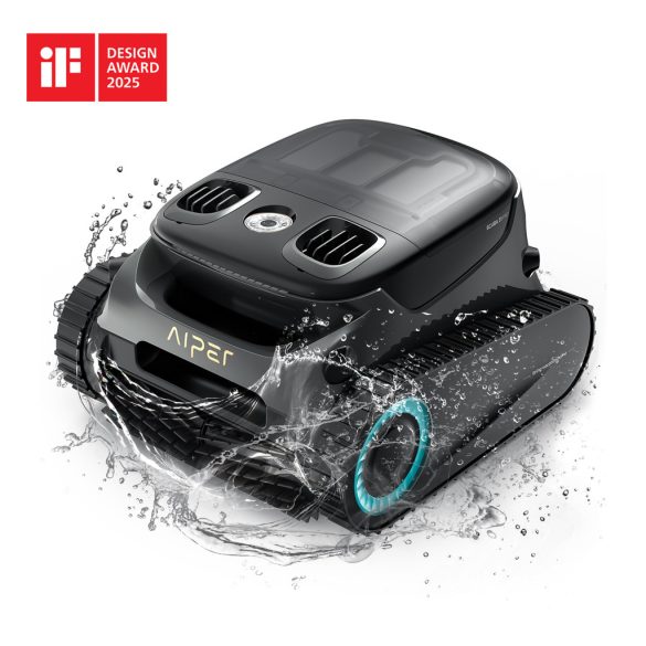 Aiper Scuba S1 Pro akkumulátoros medencetisztító robot, 200 m2, 420 l/perc, szűrőkosár: 5 l