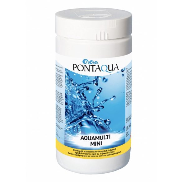 Aquamulti Mini (20 g) 1kg, 3in1 vízkezelő multi tabletta (AMM 010)