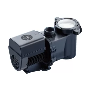 Inverteres medence szivattyú, Aquagem InverEco DE15, digitális vezérlés, 30–100% teljesítményszabályzás, 4 programozható időzítés, érintőkijelző, visszamosás funkció, 0,66 kW, 21 m3/h