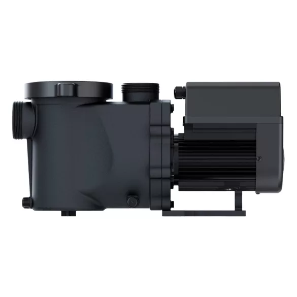 Inverteres medence szivattyú, Aquagem InverEco DE15, digitális vezérlés, 30–100% teljesítményszabályzás, 4 programozható időzítés, érintőkijelző, visszamosás funkció, 0,66 kW, 21 m3/h