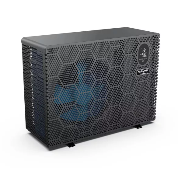 Medence hőszivattyú, Fairland InverX20 09C, inverteres, Turbo Silence technológia, Wi-Fi vezérlés, érintőkijelző, 3 üzemmód, 3D titán hőcserélő, R32 hűtőközeg, 9,5 kW