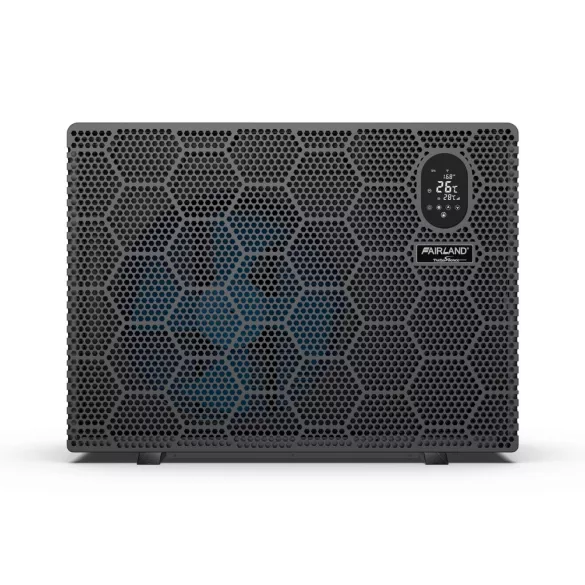 Medence hőszivattyú, Fairland InverX20 09C, inverteres, Turbo Silence technológia, Wi-Fi vezérlés, érintőkijelző, 3 üzemmód, 3D titán hőcserélő, R32 hűtőközeg, 9,5 kW