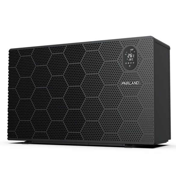 Medence hőszivattyú, Fairland InverX26 23CP, inverteres, TurboSilence23 technológia, IoT vezérlés, 3 üzemmód, 3D titán hőcserélő, R290 hűtőközeg, 23,0 kW