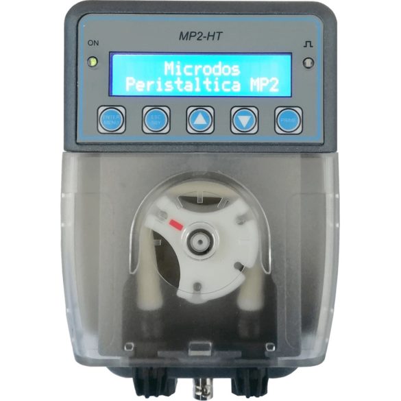 Perisztaltikus vegyszeradagoló szivattyú, Microdos MP2-HT RX KIT, Redox vezérlés, hőmérséklet érzékelés, LCD kijelző, 3 üzemmód, riasztási funkciók, 6 l/h, 1 bar