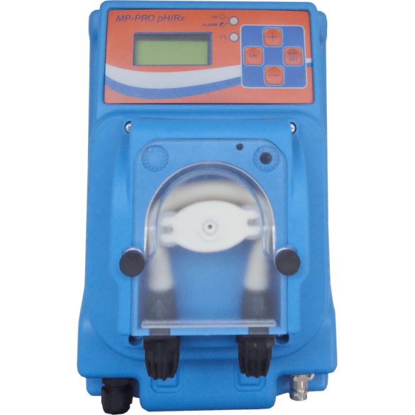 Perisztaltikus vegyszeradagoló szivattyú, Microdos MP-PRO PH KIT, pH vezérlés, LCD kijelző, 3 üzemmód, riasztási funkciók, IP55 védelem, 6 l/h, 1 bar