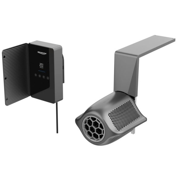 Ellenáramoltató, Fairland Surfing SwimJet M180, 344 × 364 × 281 mm, szürke, inverteres PMSM motorral, érintőképernyős vezérléssel, 0.8 kW