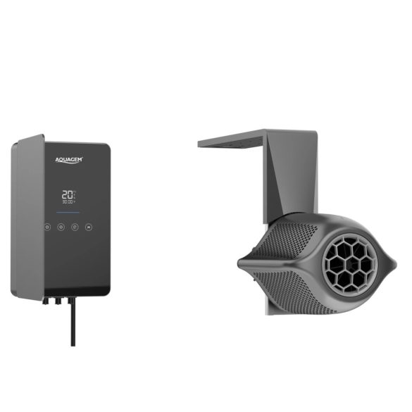 Ellenáramoltató, Fairland Surfing SwimJet M230, 344 × 364 × 281 mm, szürke, inverteres PMSM motorral, érintőképernyős vezérléssel, 1.2 kW