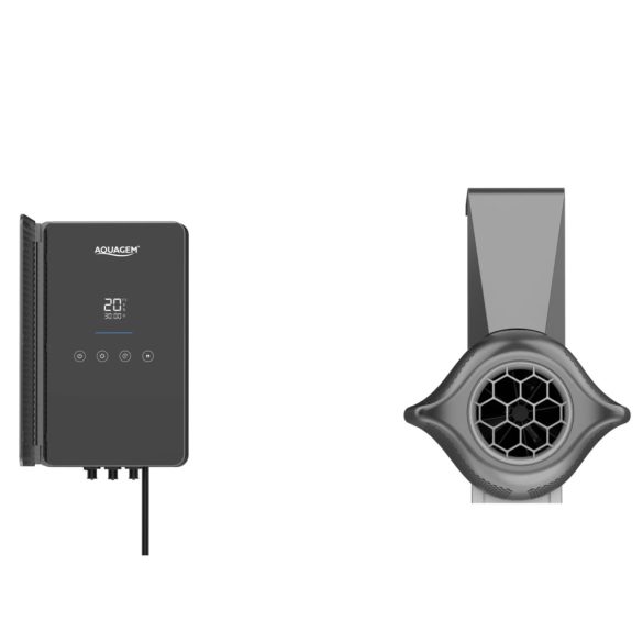 Ellenáramoltató, Fairland Surfing SwimJet M230, 344 × 364 × 281 mm, szürke, inverteres PMSM motorral, érintőképernyős vezérléssel, 1.2 kW