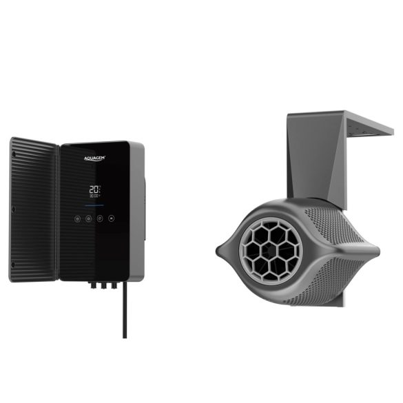 Ellenáramoltató, Fairland Surfing SwimJet M230, 344 × 364 × 281 mm, szürke, inverteres PMSM motorral, érintőképernyős vezérléssel, 1.2 kW