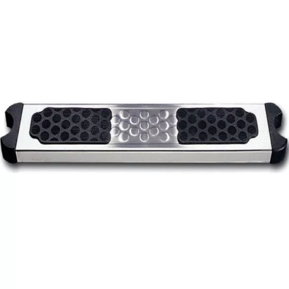 Medence létra, AISI304, extra nagy ívű, 4 fokos, ezüst, rozsdamentes acél, csúszásmentes, ergonomikus (AS-113014)