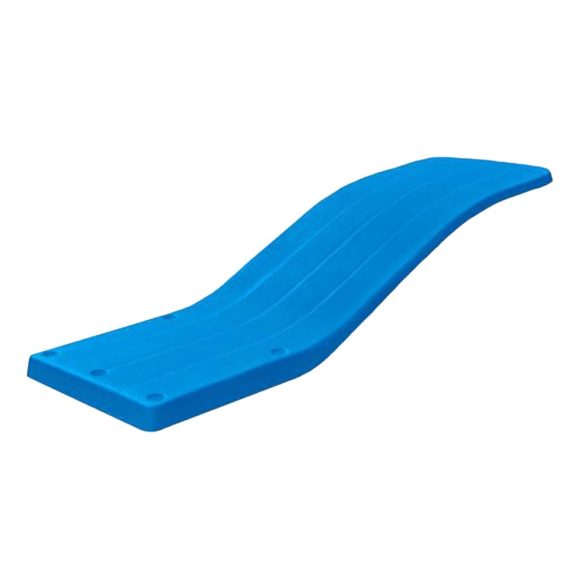 Medence ugródeszka, Bali üvegszálas kivitel, kék, 1,6 m, csúszásmentes felület, nagy teherbírás