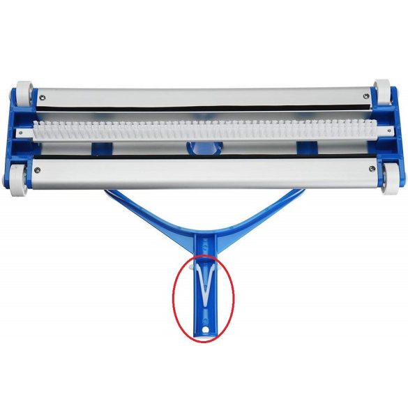 Kézi medence porszívófej nyeléhez "A" klipsz, 1 db / csomag