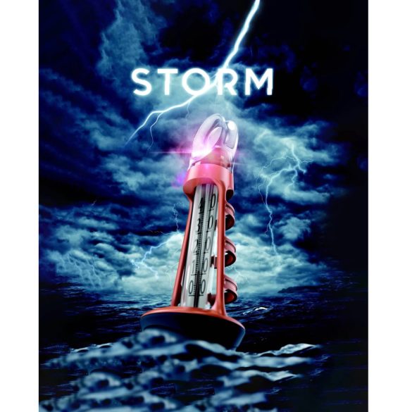 Medence hőmérő, Storm, lebegő kivitel, nagy kijelző, pontos mérés, egyszerű használat, dekoratív kialakítás
