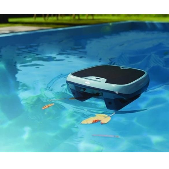 Medencetisztító robot, Dolphin Skimmi 300, vízfelszín tisztítás, napelemes működés, vezeték nélküli, applikáció vezérlés, intelligens akadályelkerülés, 6 l szűrőkosár