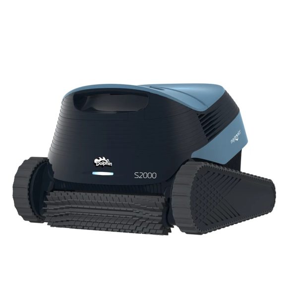 Medencetisztító robot, Dolphin S2000, teljes medencetisztítás (padló, fal, vízvonal, lépcső és napozóterasz tisztítás), PowerStream navigáció, kábelcsavarodás-gátló, applikáció vezérlés