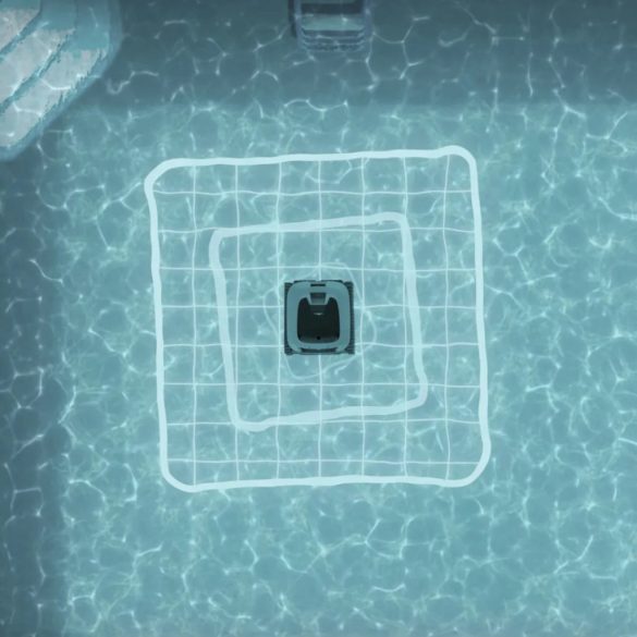 Medencetisztító robot, Dolphin EON 100, teljes medencetisztítás (padló, fal, vízvonal és lépcső tisztítás), SmartMap navigáció, UltraRun mód, applikáció vezérlés