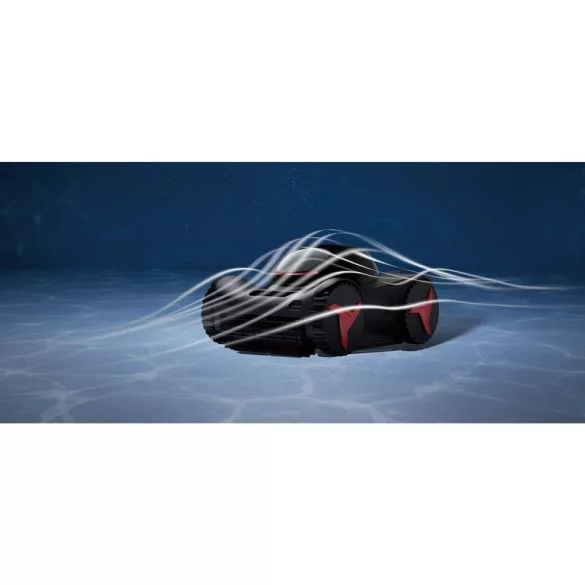 Medencetisztító robot, Fairland iGarden M1-50, akkumulátoros, vezeték nélküli, padló-, fal-, vízvonal tisztítási módok, 4,5 l szűrőkosár, dupla szűrés, applikáció vezérlés