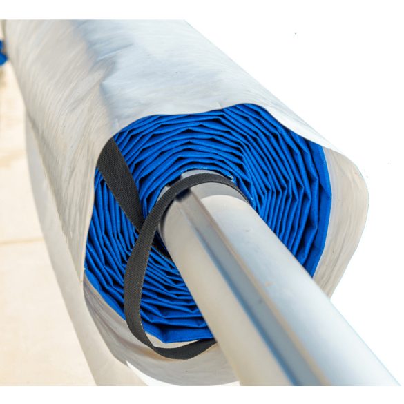 Védő fólia medence tekercselt szolár takaróhoz, 6.0 m, fehér