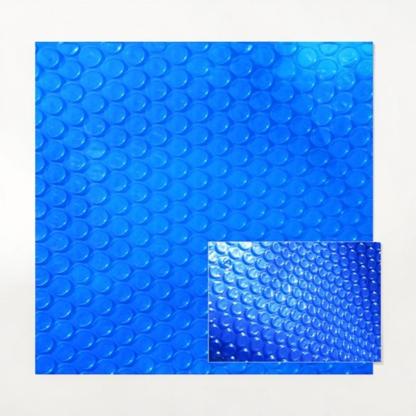 Medence szolártakaró, OXO Blue 500 Jumbo, 5,0 x 50,0 m, kék, UV stabilizált, 500 mikron, téglalap alakú, polietilén