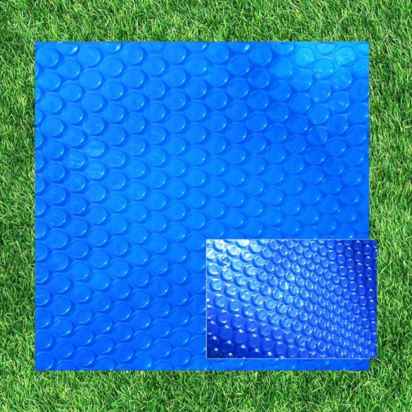 Medence szolártakaró, OXO Blue 500 Jumbo, 5,0 x 50,0 m, kék, UV stabilizált, 500 mikron, téglalap alakú, polietilén