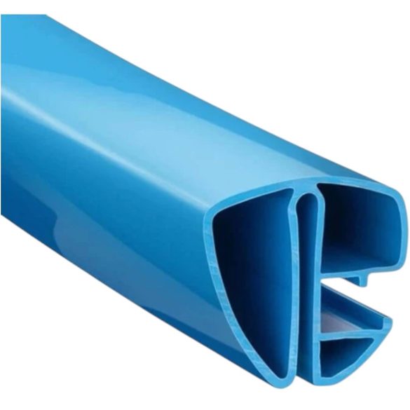 Fóliarögzítő profilsín, Ibiza, kék, 6,0 x 12,0 m, ovális medencéhez, felső sín