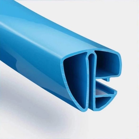 Fóliarögzítő profilsín, Ibiza, kék, 6,0 x 12,0 m, ovális medencéhez, felső sín