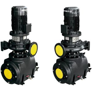 Saci CF-4 2000 álló öntvény centrifugál IE3 medence szivattyú, 3~ 400V / 690V, 20 LE, 300m3/h