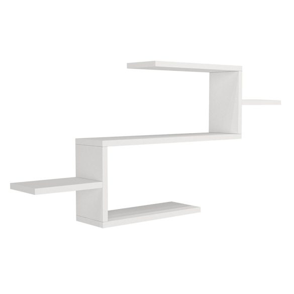 Falipolc 104x49,4x14,5cm fehér