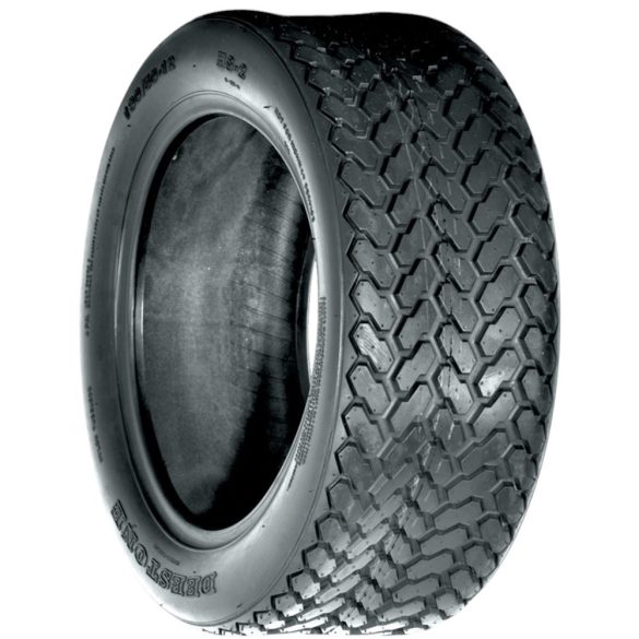 Golfkocsi gumiabroncs, Deestone D-271, 190/50-12 4PR, fekete, tömlő nélküli kivitel, megerősített felépítés