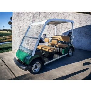 YAMAHA G31E, 5 személyes golfkocsi, sötétzöld
