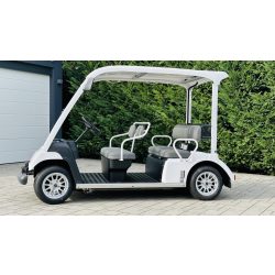   Yamaha G31E, 5 személyes, teljesen felújított golfkocsi, fehér, alufelnivel