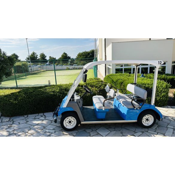 Yamaha G31E, 5 személyes, teljesen felújított golfkocsi, sötétkék