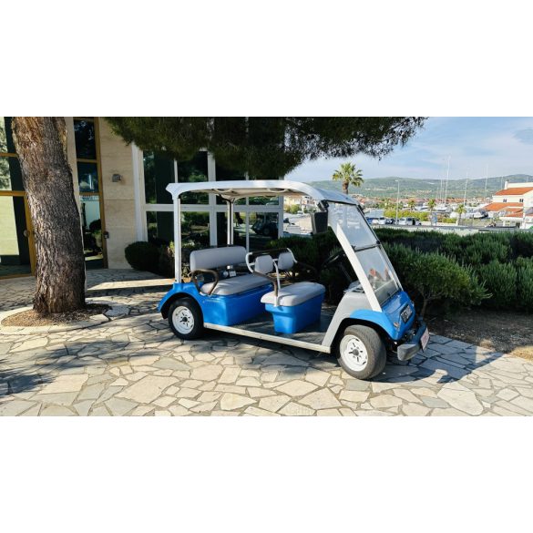 Yamaha G31E, 5 személyes, teljesen felújított golfkocsi, sötétkék