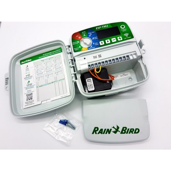Rain Bird Öntözésvezérlő ESP-TM2 - 8 körös, Wifi előkészítéssel, kültéri