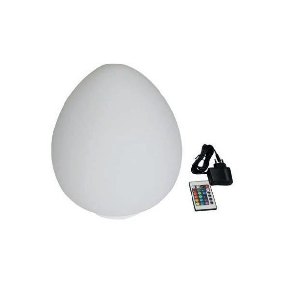 Úszó design LED lámpa, távirányítóval, tojás alakú